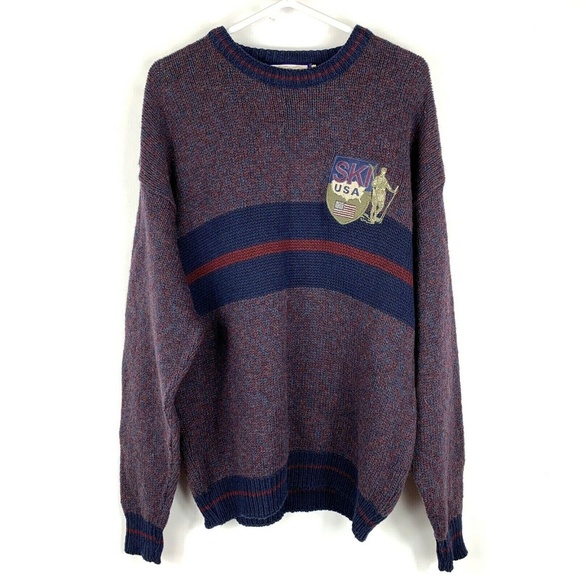 Shenandoah Other - Vintage Shenandoah Wool Blend USA Ski Sweater L